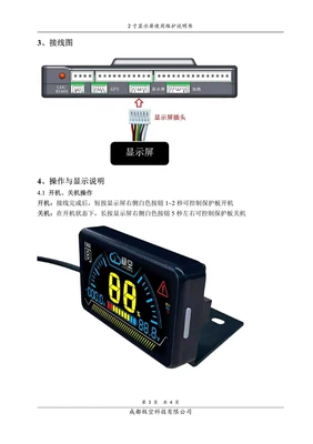 Power Display Screen – tachometer