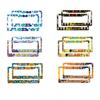 License plate holder/license plate holder License Plate Frame European Pp Material