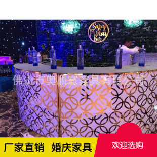 KTV�ưɹ���̨LED�l�ⲣ����c�Ɍ��þ�ˮ��̨�Ƶ겻�P䓽Ӵ�ǰ̨