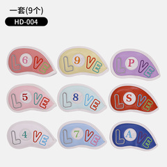 Hot-selling cross-border golf iron club set—golf accessories, golf club headcovers, 12-piece embroidered set—dropshipping available.