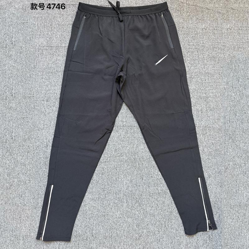 跨境跑步裤田径长裤男速干裤体育生训练裤运动裤子健身冰丝薄款