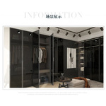 进口克诺斯邦板式平开门衣柜衣橱收纳衣帽间全屋家具环保环保板材