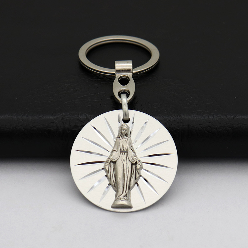 镭射玛利亚白8字扣