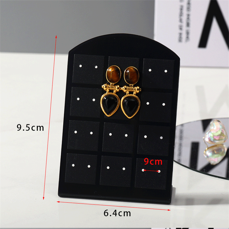 1 Piece Arylic Simple Style L Shape Jewelry Rack display picture 1