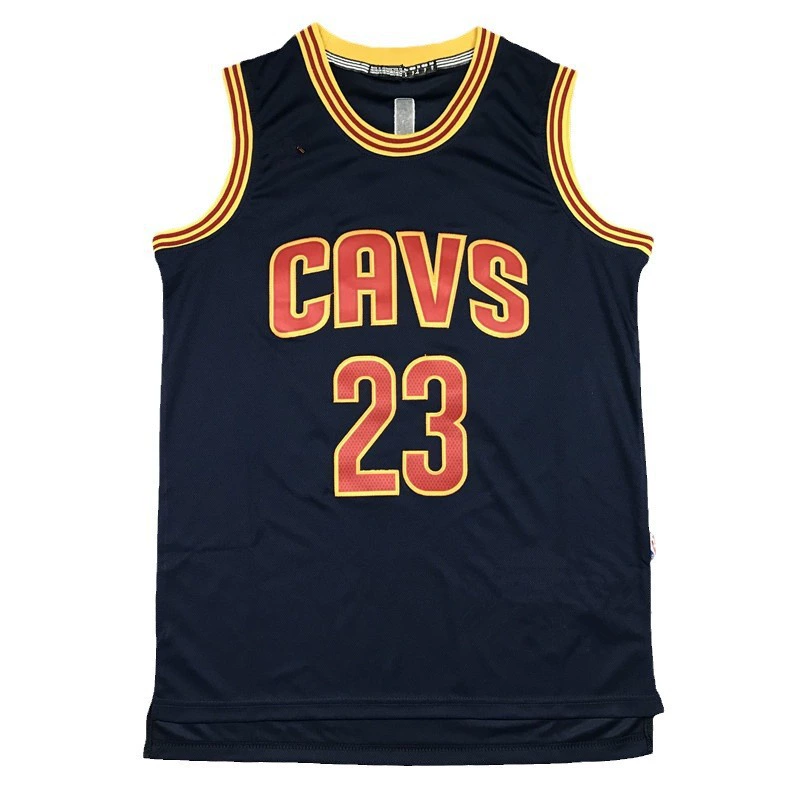 Американская баскетбольная форма дышащая вышитая Cavaliers №23 Джеймс ADI спортивный жилет CAVSJAMESJERSEY