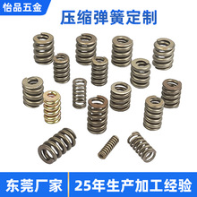 定制开关电话灯具压缩弹簧 汽车离合器圆柱冷卷阀门弹簧加工
