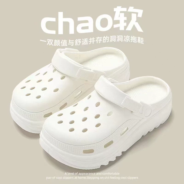 01 Hole shoes white [naked shoes]
