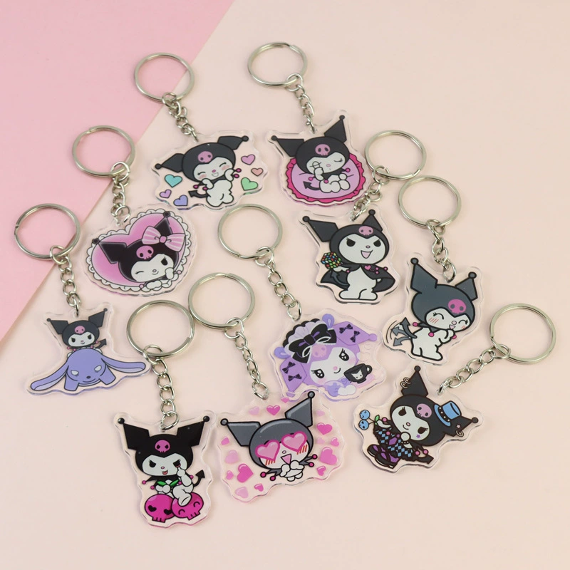 Акриловый брелок Coolomi в наличии оптом Sanrio аниме периферийная Студенческая школьная сумка подарок на день рождения кулон