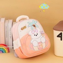 外贸小熊幼儿园书包宝贝外出游玩护脊减负双肩包可爱卡通儿童背包