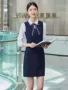 夏天接待气质美容院连衣裙