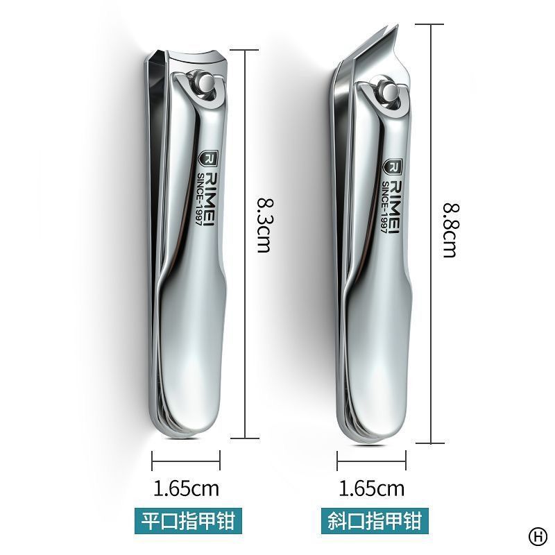 Uña pinzas de piel muerta Jinda Rimei inclinado cuchillo de uñas pinzas de corte de uñas en stock gran cortadora de uñas decoración doméstica