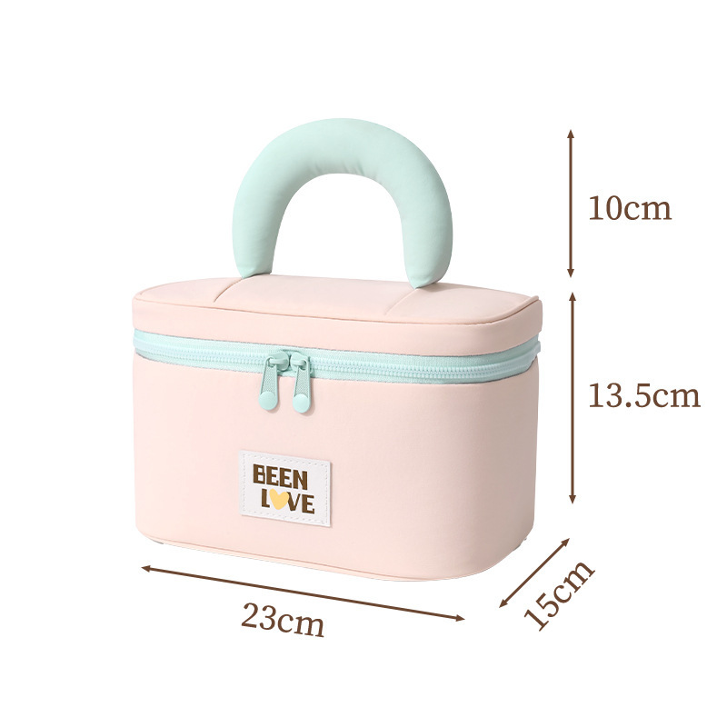 新しいマシュマロオープン蓋トイレタリーバッグ出張化粧品大容量ポータブル化粧品バッグ|undefined