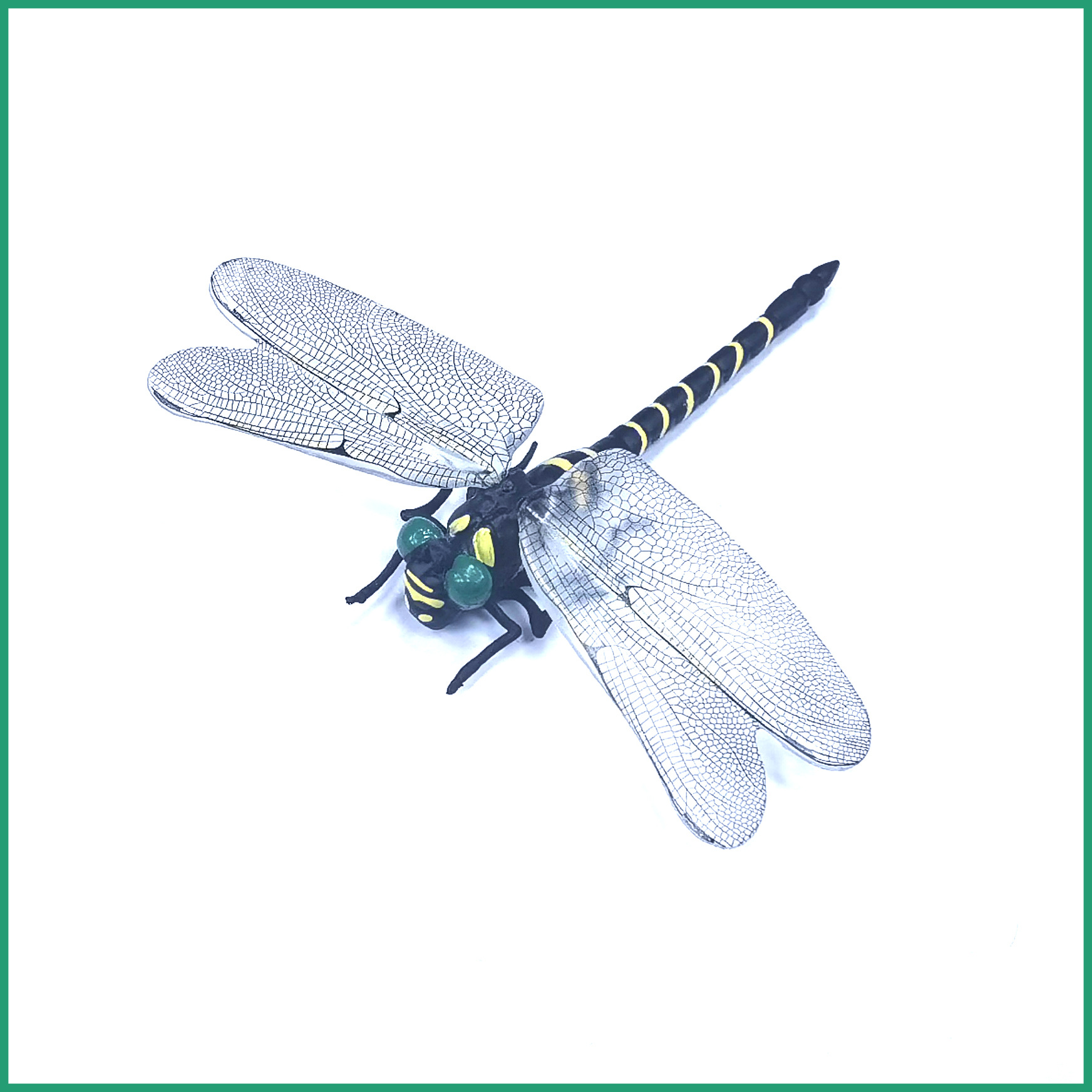 Exportado a Japón Repelente de mosquitos al aire libre simulación modelo de libélula grande artefacto repelente de mosquitos juguete transfronterizo-longitud de ala 12 cm