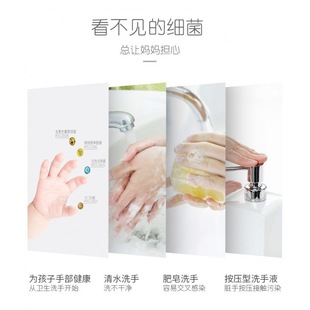 Cross-Border Simple Soap Dispenser Kitchen and Bathroom Hand Soap Detergent Storage Box Punch-Free Wall-Mounted Press Creative Soap Box