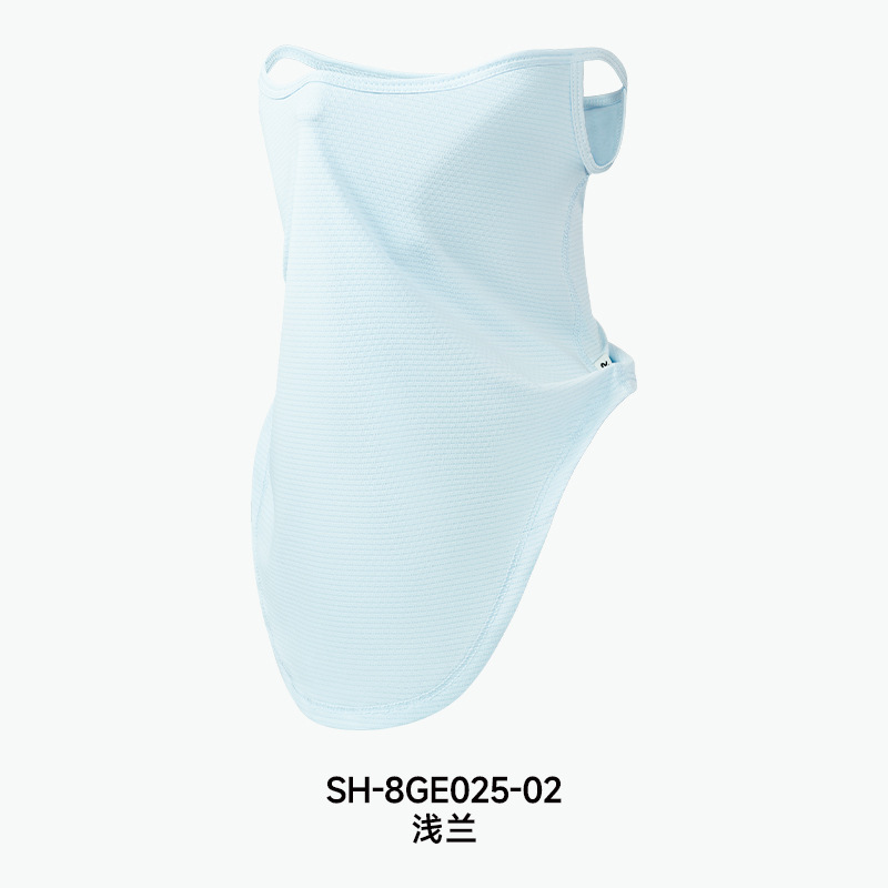 Máscara de ciclismo de Sun Moss para mujer, protección UV de verano, bufanda de seda de hielo, protector solar de pesca, máscara de oreja al por mayor