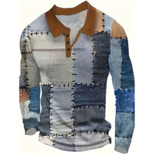 X 36780 Retro block-printed Polo ����ɫ��ӡ�� Polo��