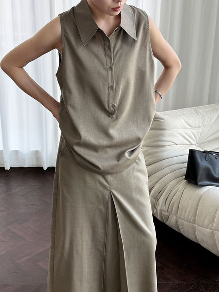 Retro shirt sleevless