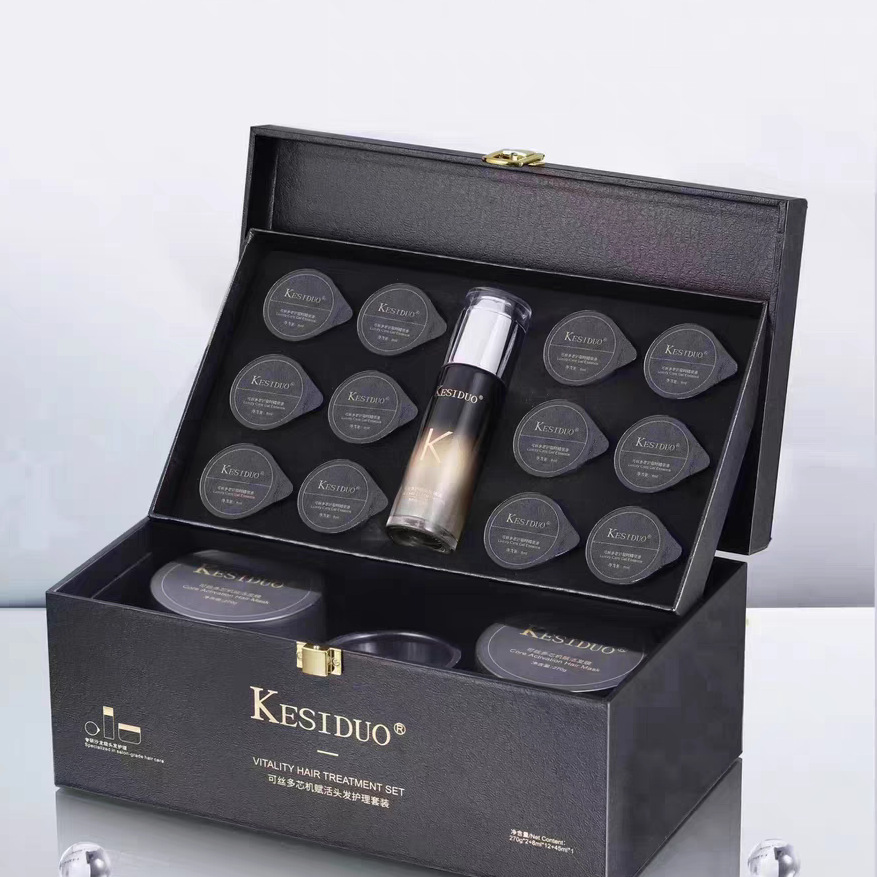 Hair Care Kit for Hair Salons, Moisturizing Hair Mask, Hair Care and Smoothing Treatment, Hair Salon Inverted Mask Treatment