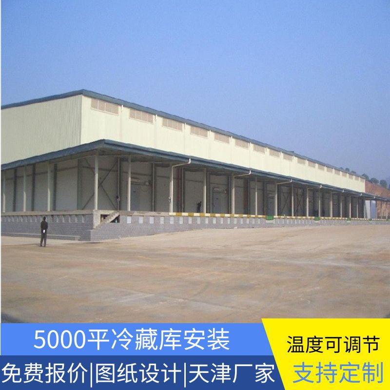 5000平冷藏库冷库天津设计安装设计农产品冷库大蒜保鲜库制冷设备