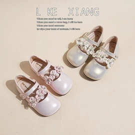 童皮鞋;童皮靴;水晶/水钻鞋