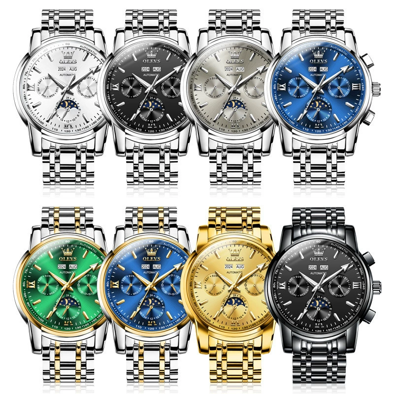 Mechanical universal mechanical watch, waterproof swiss watch, men's watch, fully automatic