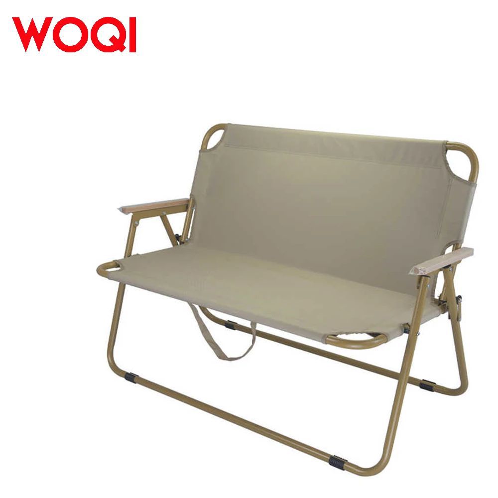 WOQI Outdoor Travel Portable Foldable Camping Chair Two-Day Fishing…