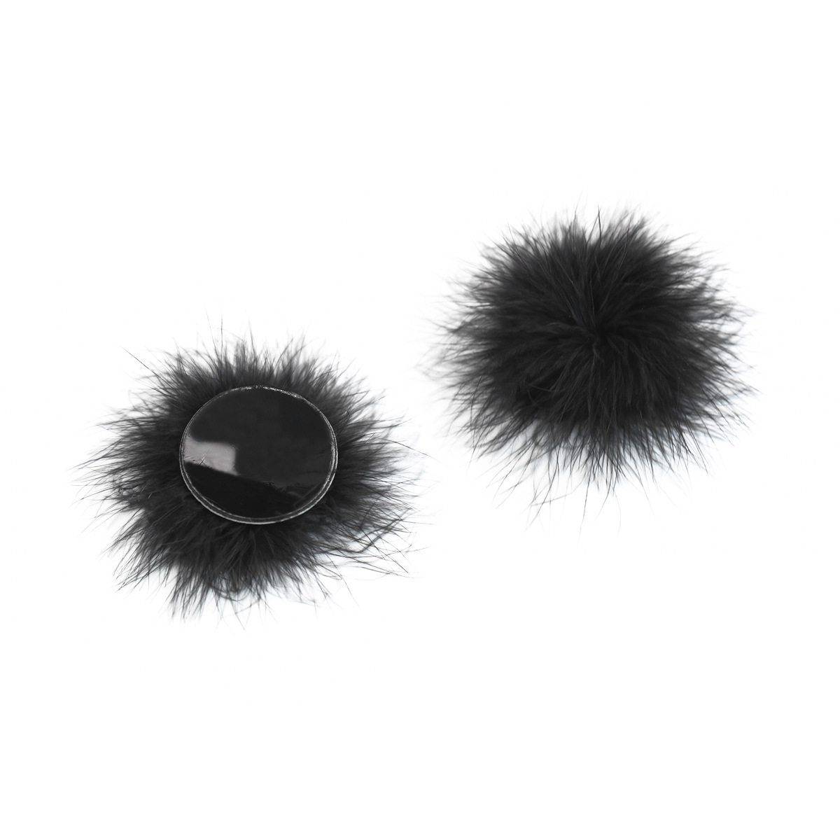 Tienda de fábrica smsexy lencería sexy encaje hueco perla Tanga mano pluma pecho pegatinas sujetador traje image 15