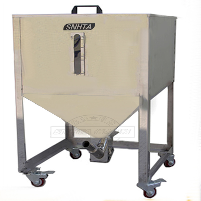 不锈钢储存桶SMT-50KG注塑塑胶料装料桶器 100公斤供料储料桶