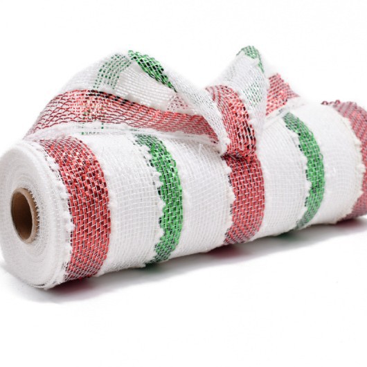 흰색 + 빨간색과 녹색 파 + 흰색 가는 머리카락