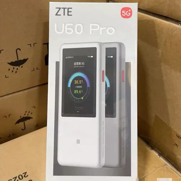 ZTE MU5250 полнофункциональный портативный Wi‑Fi 7 5G для всей сети, наружная трансляция в прямом эфире, автомобильный 5G‑A сеть N79, высокоскоростной U60Pro