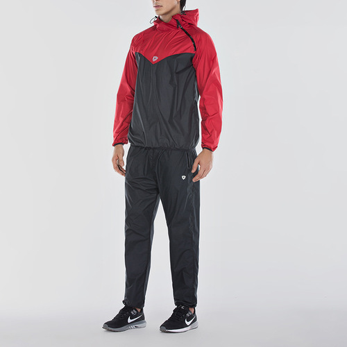 European and American cross-border men's running sweat-training suit, gym sweat suit, sports top, basketball sweat set