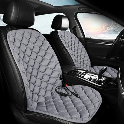 Multi-function pad monolithic car seat cover 12v