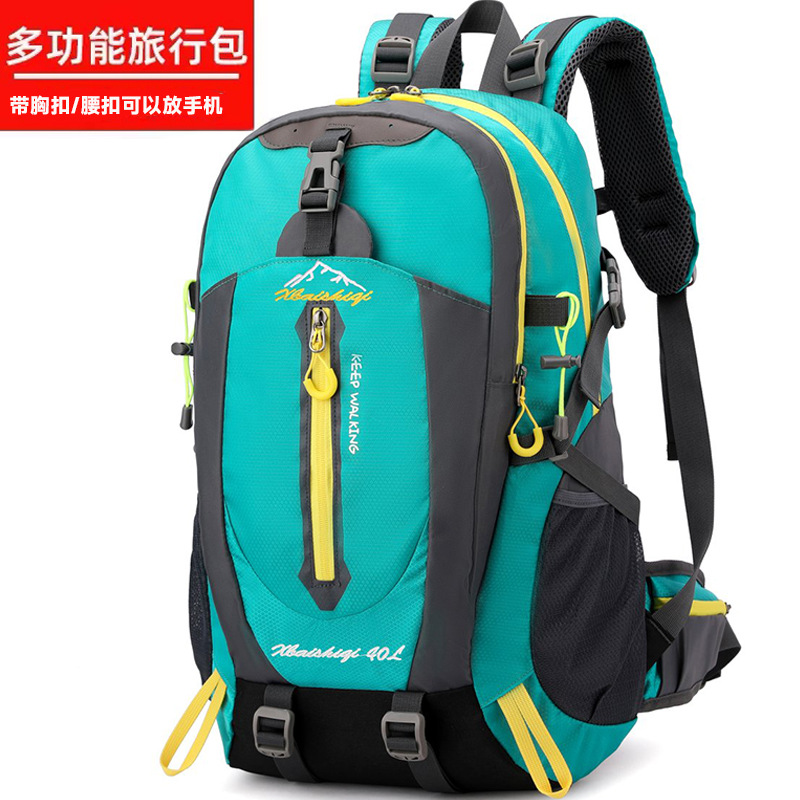 Water repellent backpack for leisure