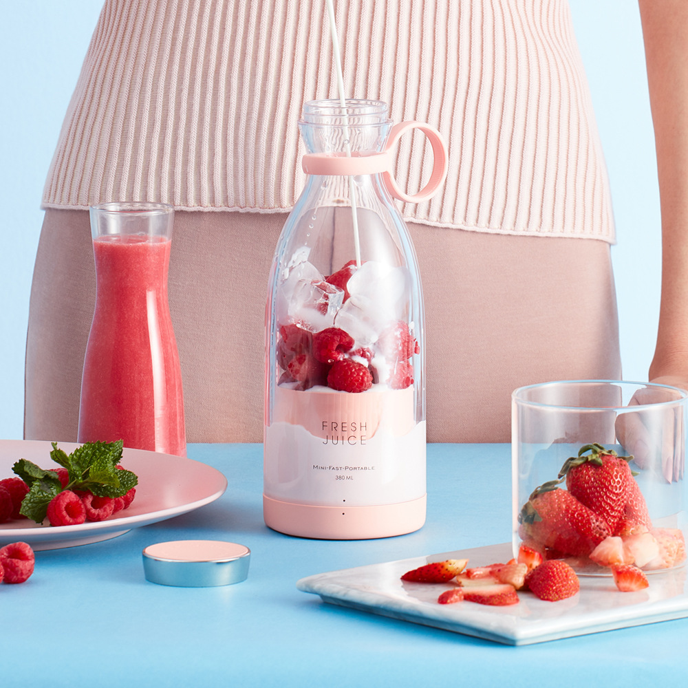 Exprimidor de frutas Youyi, taza de jugo doméstica pequeña, máquina de jugo eléctrico inalámbrico doméstica portátil de alta potencia image 3