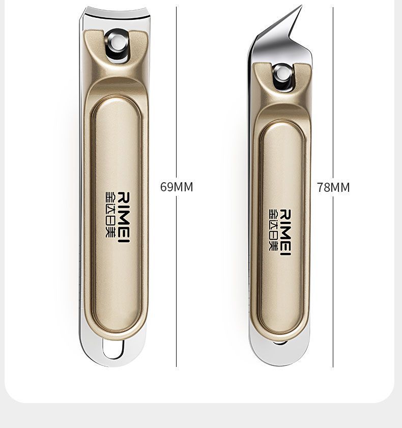 Kit de cuchillo de trinchera de uñas Jinda Rimei cucharas de orejas oblicuas pedicura cortadora de uñas herramientas domésticas image 6