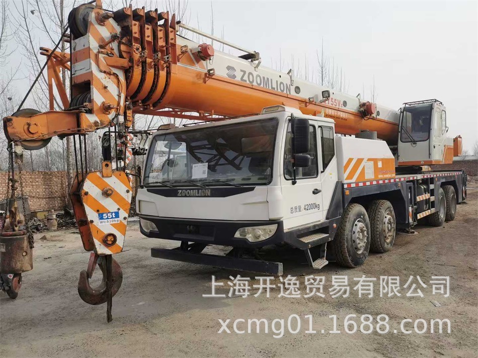 起重机50吨55吨中联QY55V吊车 QY50V Zoomlion crane