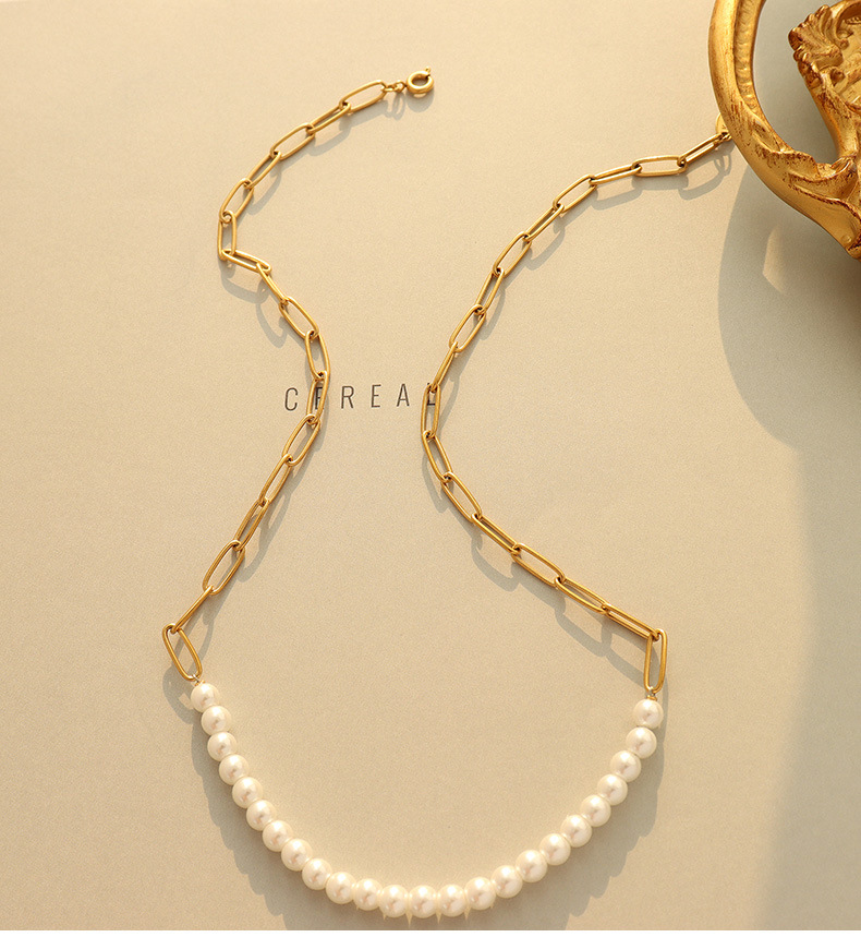 18K Gold Plated Plating Material No Inlaid Inlay Material Wedding, Travel Occasion Wholesale Jewelry Fashion Printing 304 Stainless Steel No Inlaid 18K Gold Plated Plating