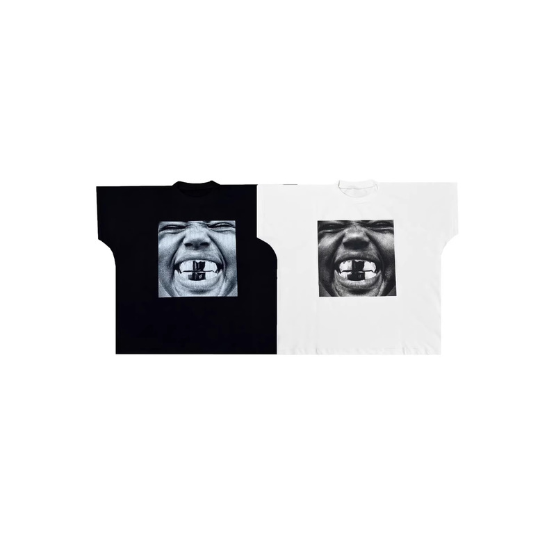 Yeezy Kanye-Style Cross-Border Street Fashion Portrait Print Loose Cotton Short-Sleeve T-Shirt American Style Trendy Yeezy Kanye-Style Cross-Border Street Fashion Portrait Print Loose Cotton Short-Sleeve T-Shirt American Style Trendy