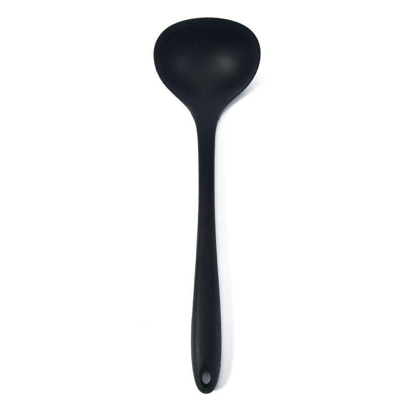 Utensilios de cocina de silicona Juego de 10 piezas todo incluido silicona espátula grande sartén antiadherente espátula de cocina traje de gachas cuchara raspador para hornear