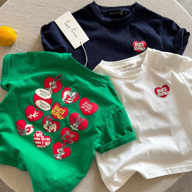 Children's Japanese cartoon cotton T-shirt for boys