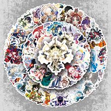 50张Q版阴阳师贴纸游戏角色周边卡通防水装饰DIY笔记本保温杯贴纸