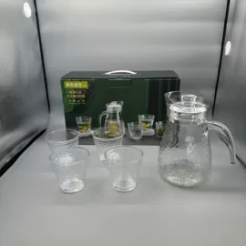 冷水壶;玻璃杯;碗