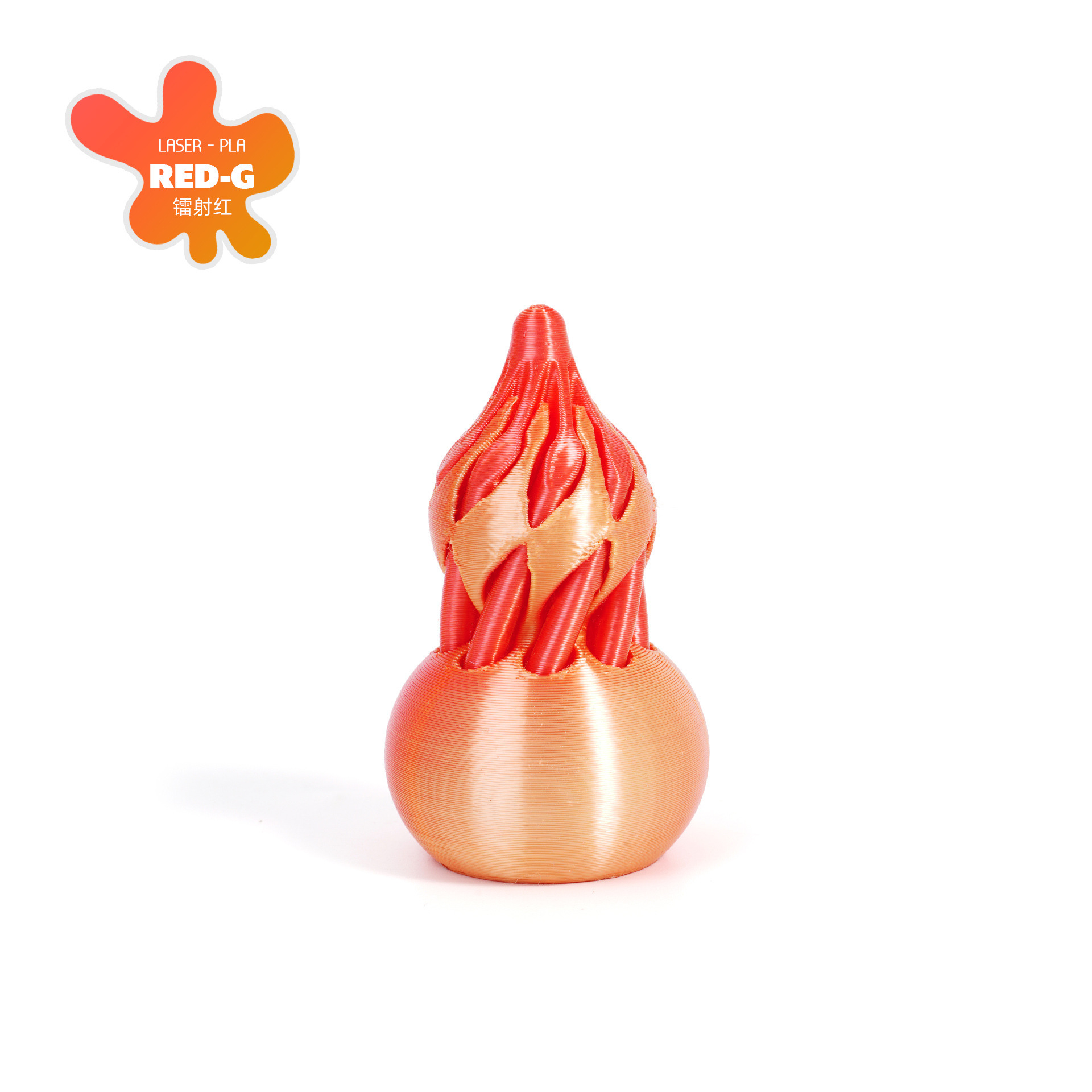 Impresión transfronteriza 3D calabaza descompresora espiral espiral descompresora artefacto regalo ornamentos de punta de dedo de dos colores vórtice juego