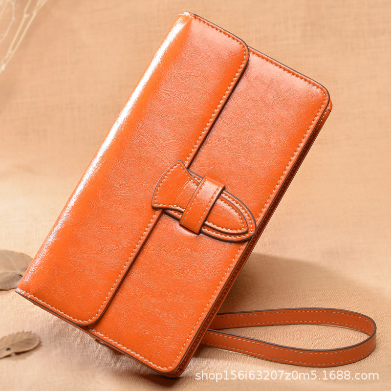 [Big Sale] Casual Women's Wallet Large Capacity Coin Purse Multi-Card Slot Long Clutch Credit Card Wallet Bag
