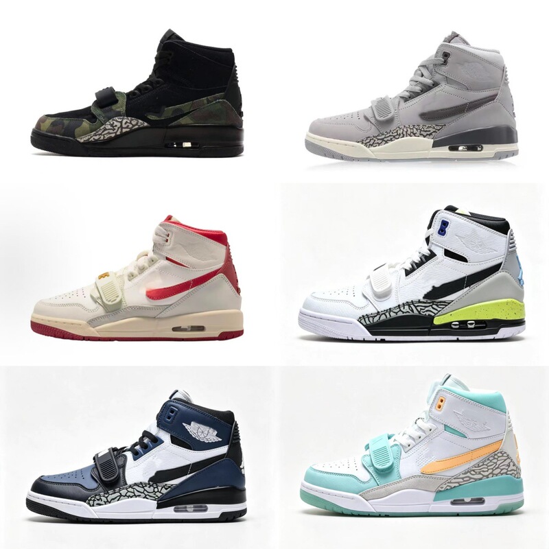 Putian Shoes Pure Original AJ312 High-Top Basketball Shoes AJ312 Lightning Blue Tiffany Green Outdoor Casual Sports Shoes