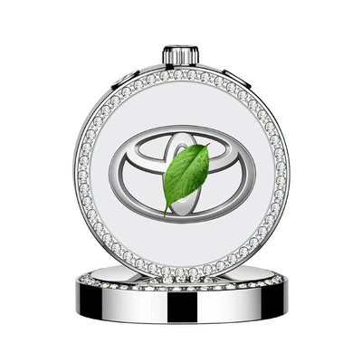 Perfplant seat, Diamond-Encrusted Gift Aromatherapy Seats, Source - ocean-scent-steel-label-with-diamond-perfume-holder-toyota