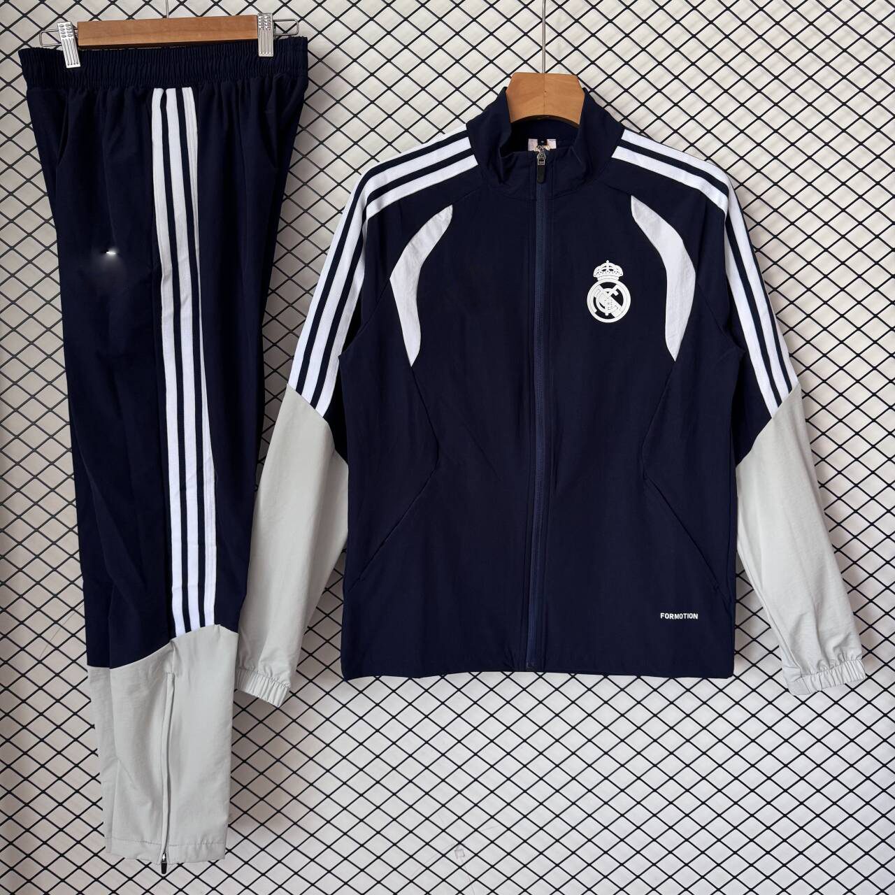 2526 otoño y invierno Barcelona Real Madrid Argentina Alemania AC Argentina Real Madrid Italia chaqueta de abrigo a prueba de viento