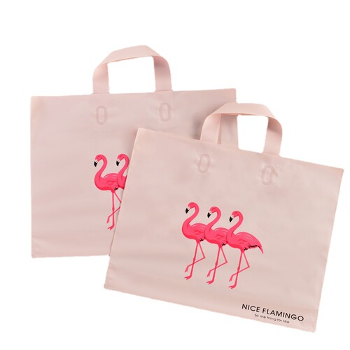 Children's clothing, women's clothing, clothing store bags, handbags, wholesale, gifts, plastic, frosted, thick, high-end, extra large, printed logo