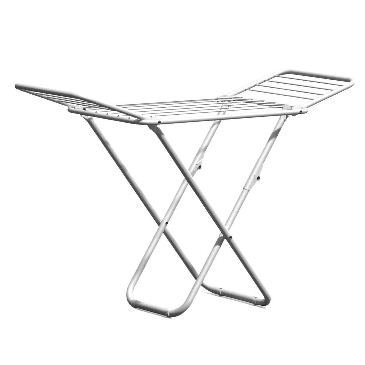 X-wing suelo percha de secado balcón plegable interior y exterior sin instalación edredón almacenado edredón doméstico mayorista