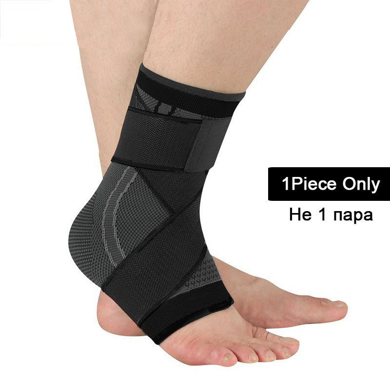 Tobillos de compresión de bobinado al por mayor de fábrica para hombres y mujeres baloncesto fútbol montañismo correr protección de tobillo deportivo anti-esguince